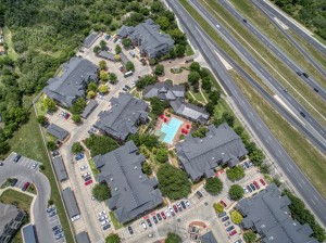3 Bedroom Apartments for rent in San Antonio, TX - Aerial View of Community (3) 